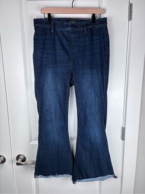 Judy Blue Dark Wash Pull-On Flare Denim Jeans Size 31